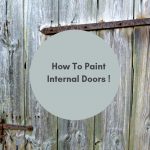 How to Paint Internal Doors