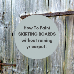 How To Paint Skirting Boards