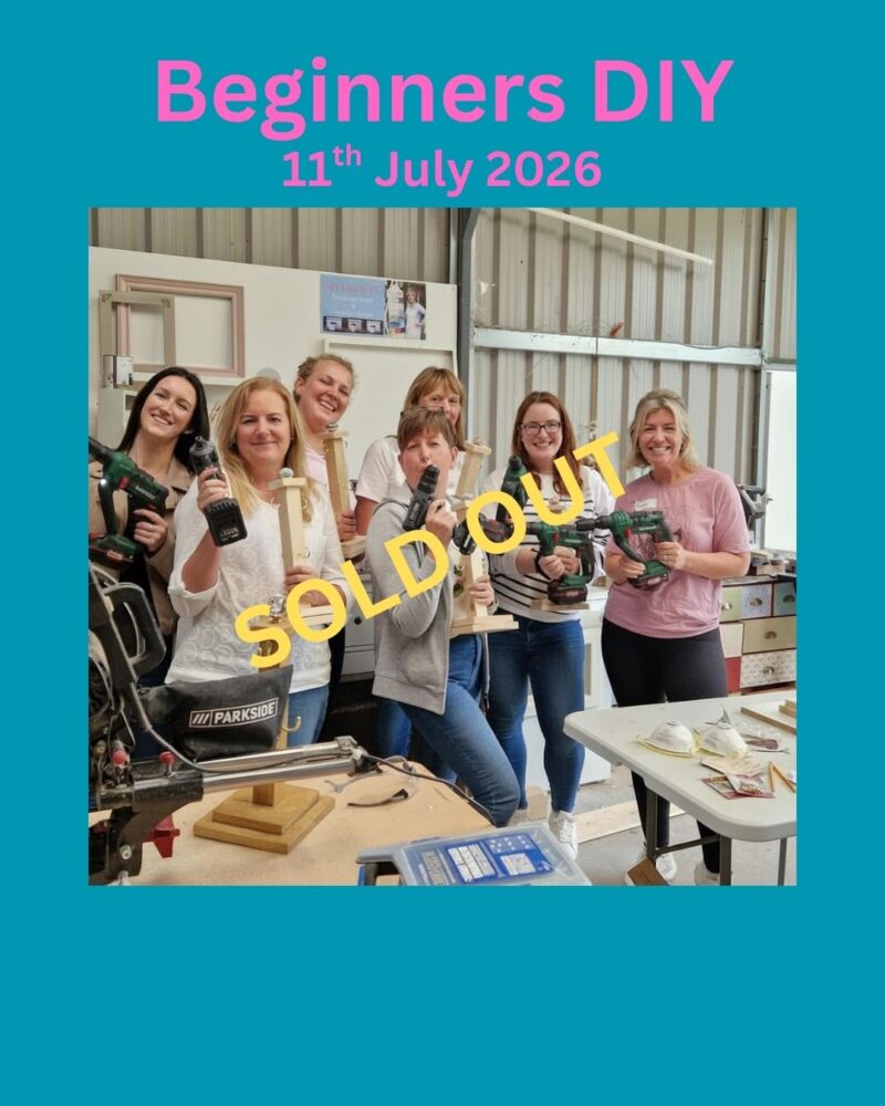 Beginners DIY Workshop Saturday 11th July 2026